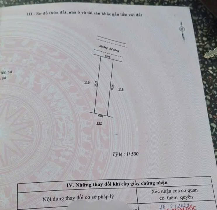 Đất nền Hớn Quản 174m² - Sổ đỏ chính chủ, giá chỉ 800 triệu