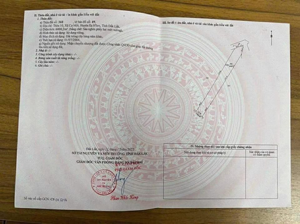 Đất Rẻ Nhất Đắk Lắk - 3600m² Thôn 9 Cư Mốt Chỉ 450 Triệu