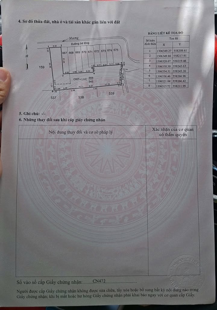 Đất nền Tân Lập 2, Ninh Sơn 945m² giá 580 triệu - Pháp lý rõ ràng