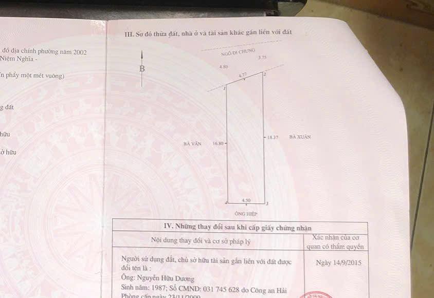 Đất Nền 80m² Mặt Ngõ Phạm Hữu Điều, Hải Phòng - Giá Đầu Tư 3.2 Tỷ
