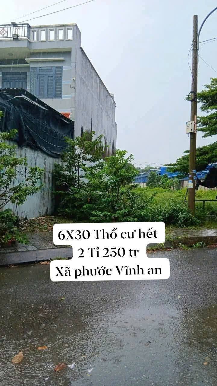 Đất Củ Chi 180m² Thổ Cư - Gần Chợ Việt Kiều, Giá 2.2 Tỷ