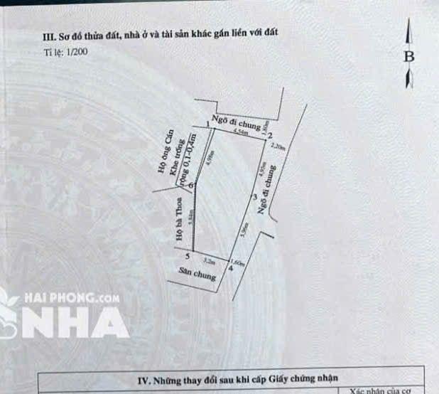 Bán Nhà Kèm Đất Phố Chính Lê Lợi, Ngô Quyền - 115m² Giá 2.38 Tỷ