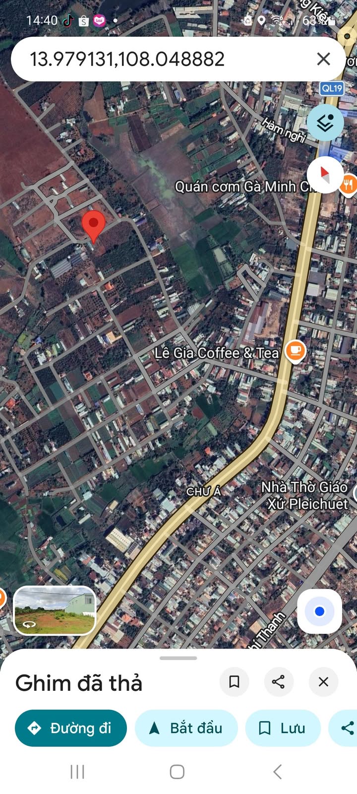 Đất nền Mặt tiền Nguyễn Tuân, Pleiku - 140m² - Giá 8 tỷ - Sổ đỏ rõ ràng