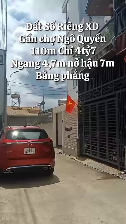 Đất nền Ngô Quyền P6 Đà Lạt 110m² - Pháp lý rõ ràng, nở hậu đẹp!