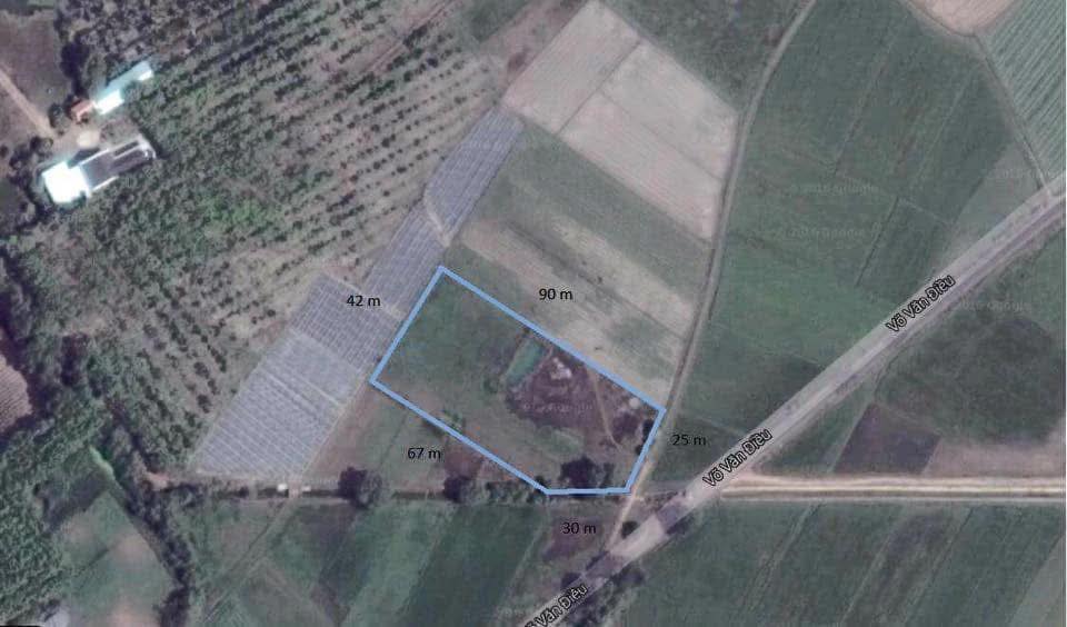 Đất nền Củ Chi 3500m² đường Võ Văn Điều - Pháp lý rõ ràng