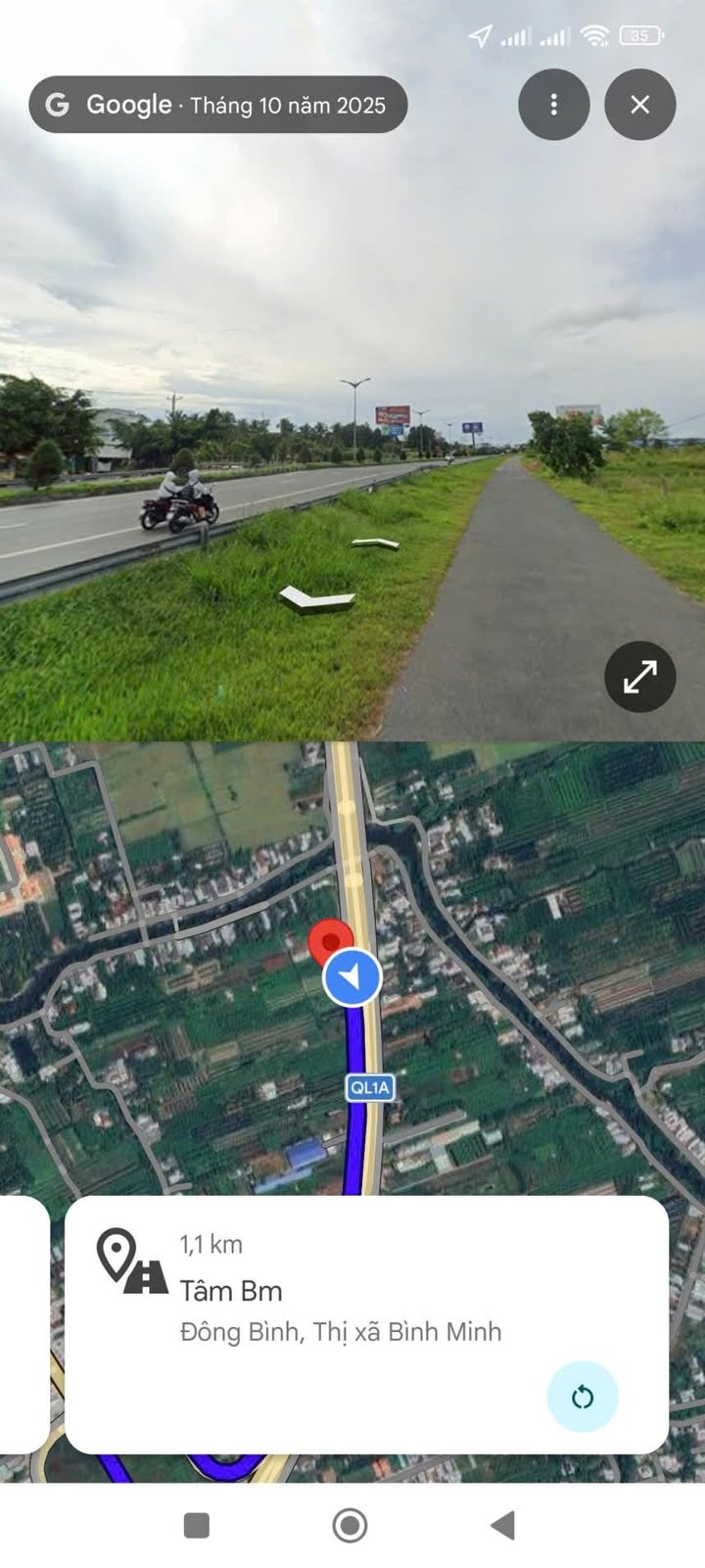 Đất Vĩnh Long 6500m² MT QL 1A, Bình Minh - Giá 19.5 Tỷ Đầu Tư Kho Bãi