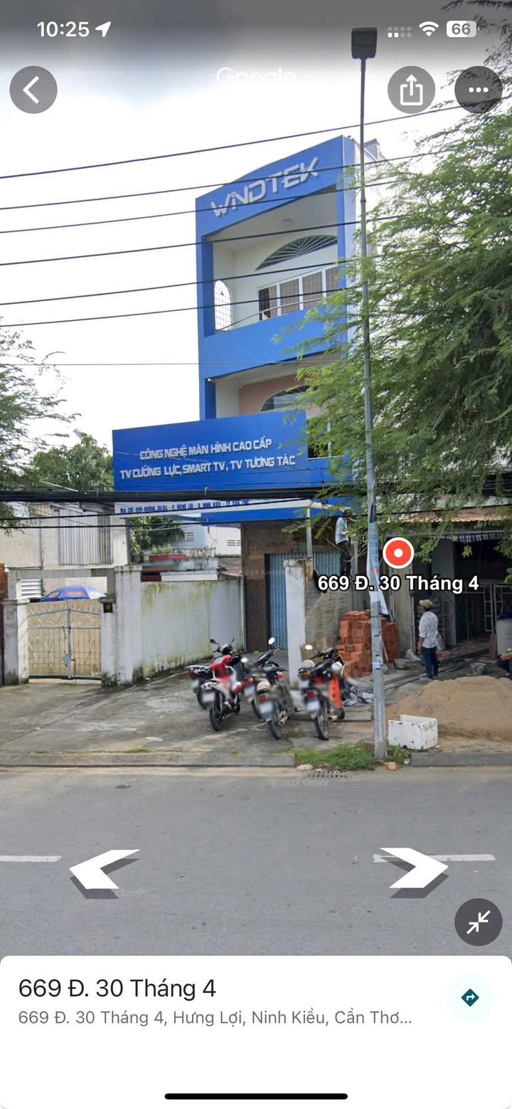 Nhà Mặt Tiền 30/4 Cần Thơ 100m² (1T2L) - Kinh Doanh Sầm Uất