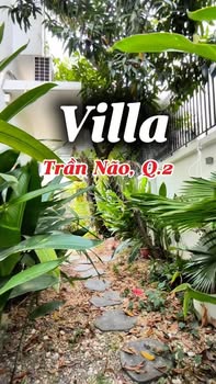 Biệt thự Trần Não Q.2 196m² - Khu biệt lập, an ninh 24/7