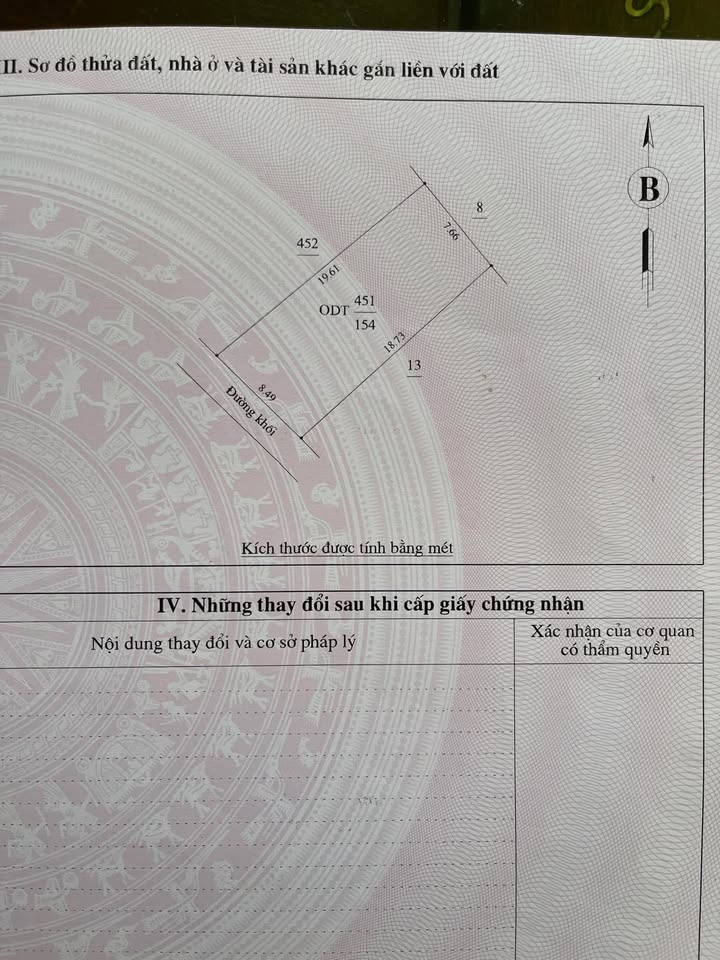 Đất Trung Tâm Nam Đàn 154m² - Sổ Đỏ ODT, Gần TH True Milk