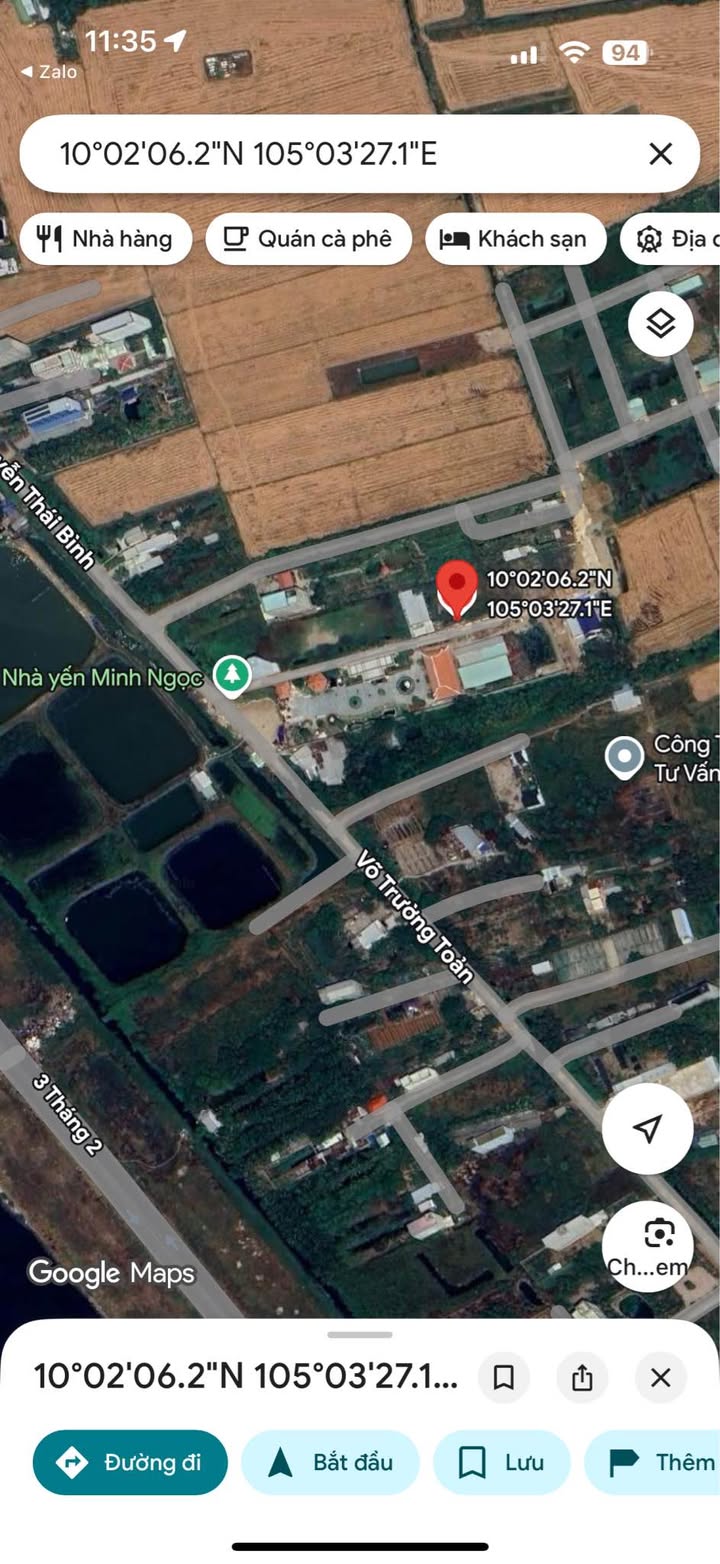 Đất nền Rạch Giá 150m² 1.001 tỷ - Sổ đỏ chính chủ