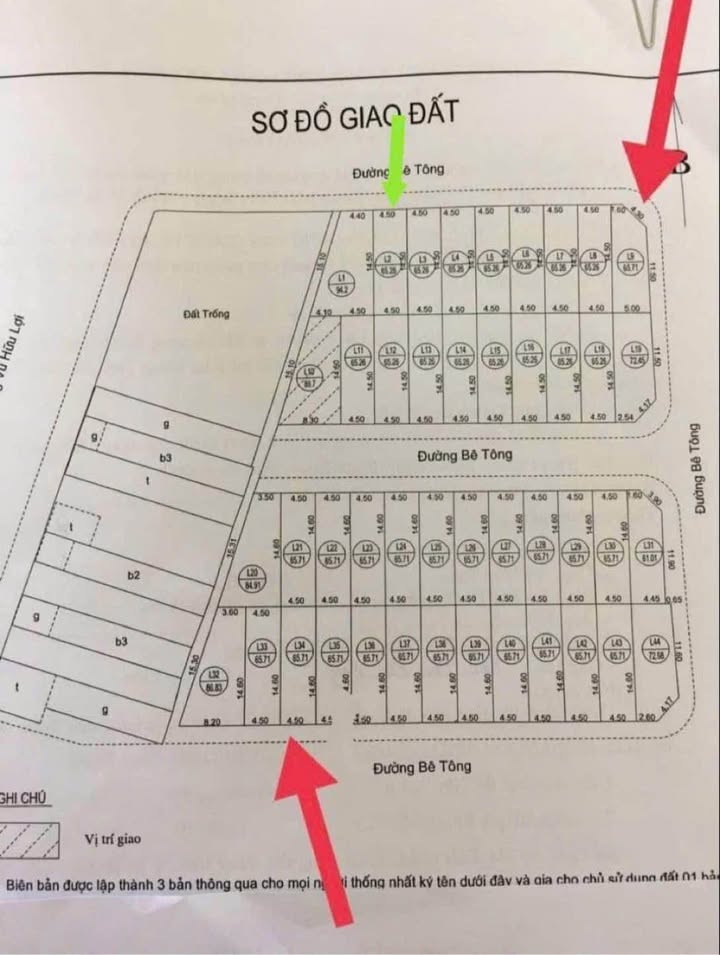 Bán Đất Nền Phân Lô Nam Vân, Nam Định - 65m², Giá 1.09 Tỷ