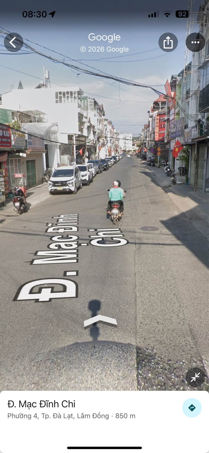 Mặt bằng kinh doanh Mạc Đỉnh Chi Đà Lạt - 120m² - Giá 12 triệu