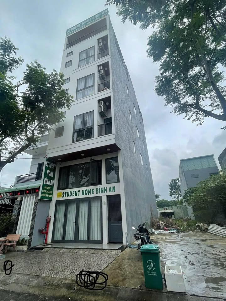 Nhà 5 tầng 90m² Kinh doanh 14 phòng - Trung tâm Làng Đại học Đà Nẵng
