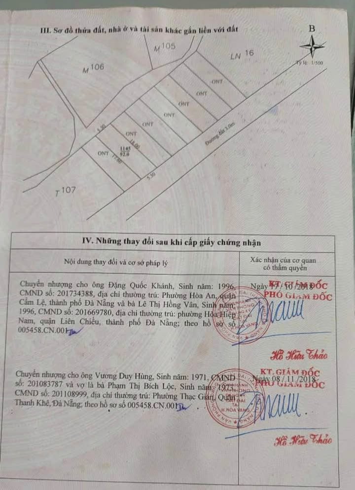 Nhà Cấp 4 Đà Nẵng 92m² Kiệt 3.5m Hòa Khánh - Giá 1.3 Tỷ