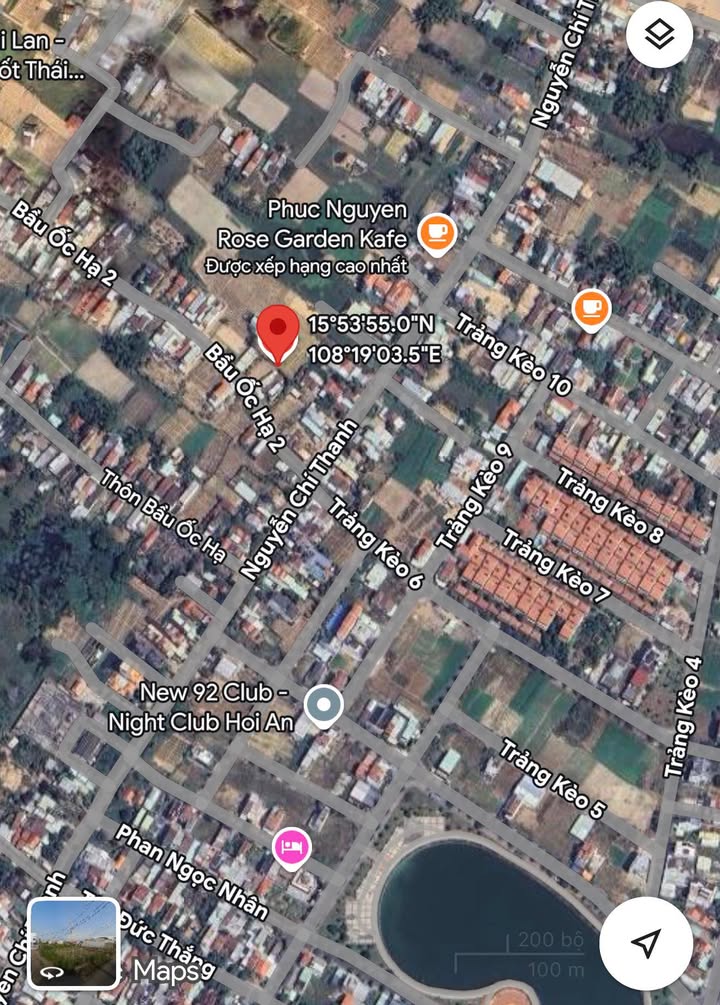 Bán đất 142m² kiệt Bánh Xèo Hải Nam, Hội An - Sổ đỏ, giá 2.7 tỷ