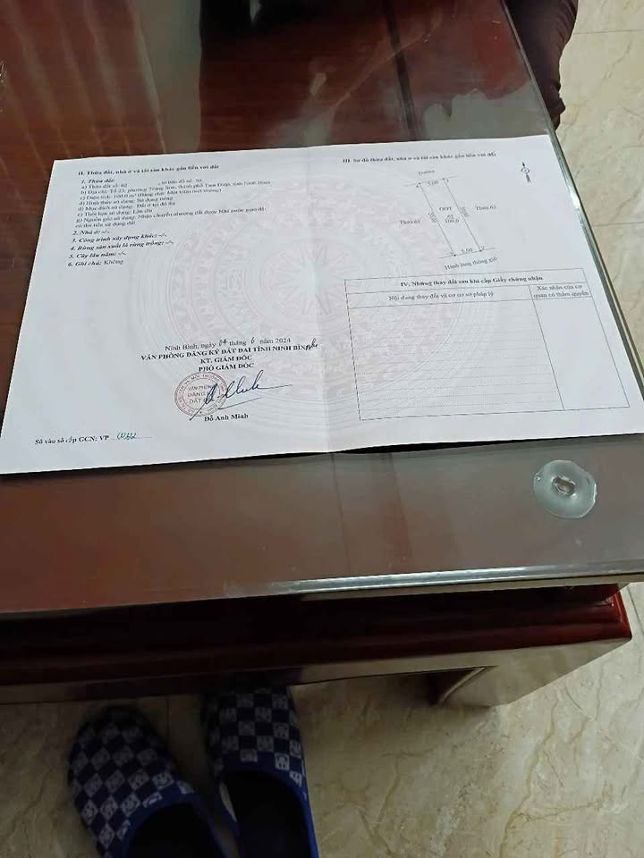 Đất nền Tam Điệp 100m² giá 1.85 tỷ - Đường to ô tô tận nơi!