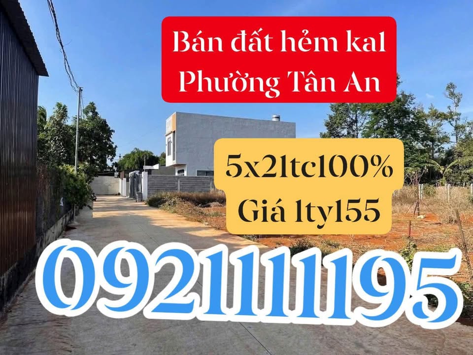 Đất nền Ea Tu, Buôn Ma Thuột 105m² - Sổ đỏ chính chủ, ô tô tận nơi!
