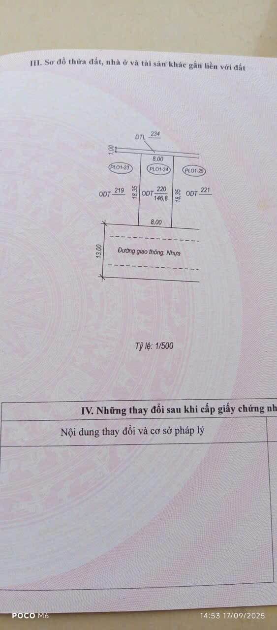 Đất nền Phú Hải, Đồng Hới 146.8m² - Sổ đỏ chính chủ, pháp lý rõ ràng!
