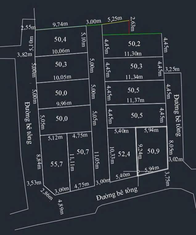 Đất nền Đại Bản, Hải Phòng 50m² - 2 mặt ngõ, ô tô tận nơi, giá 800 triệu