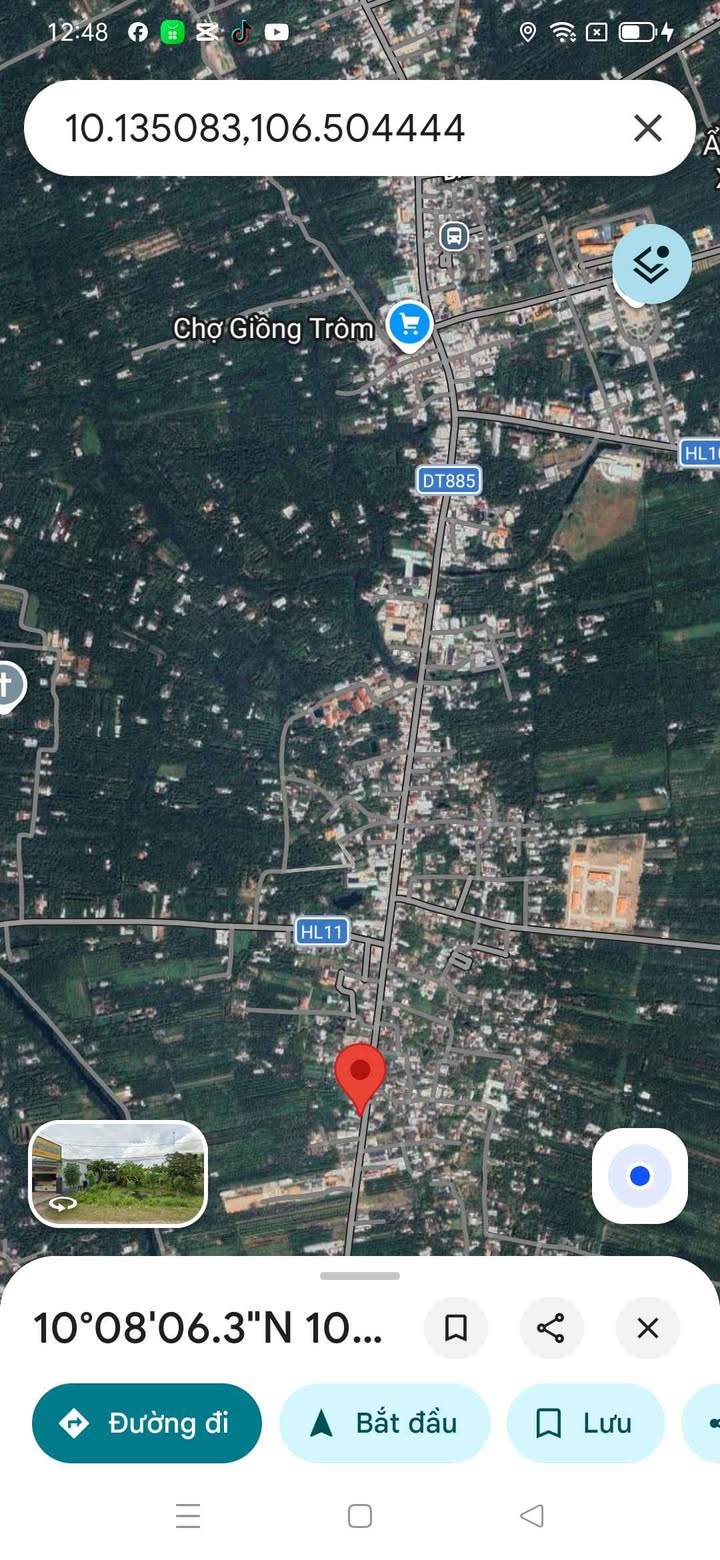 Bán Đất MT 680m² Giồng Trôm, Bến Tre - Ngang 14m, Nở Hậu - Giá 4.6 Tỷ