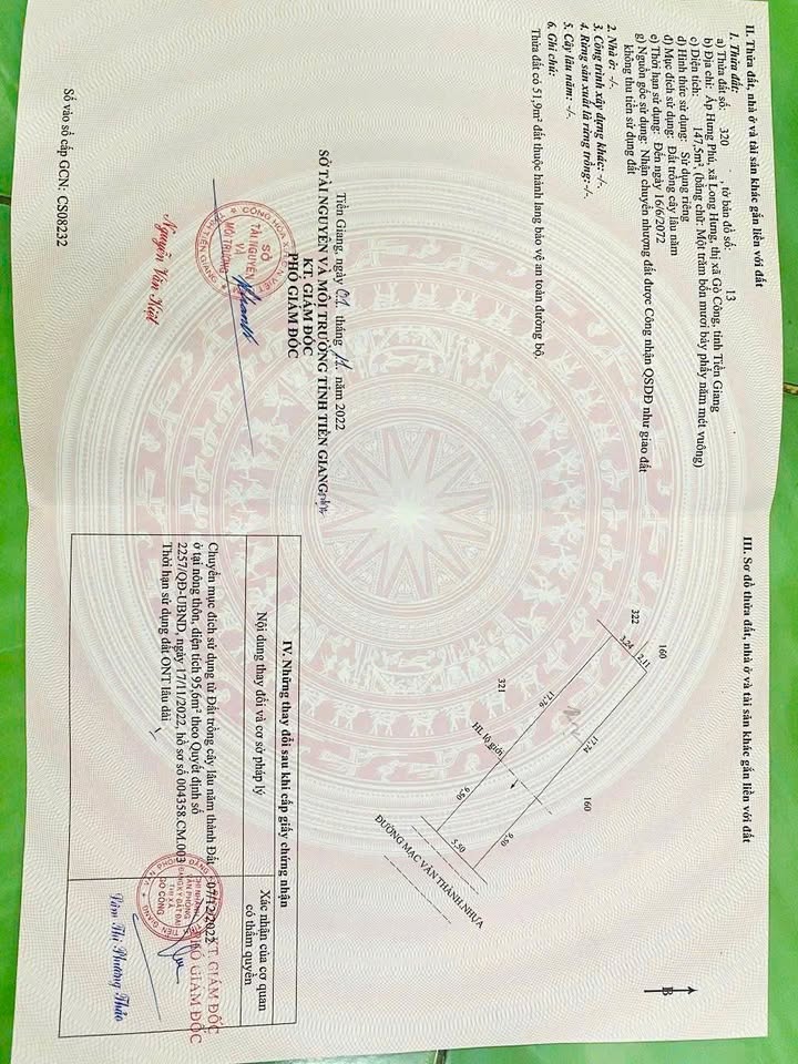 Nhà Mặt Tiền Mạc Văn Thành, Gò Công Đông - 147m² Giá 1.8 Tỷ - Sổ Hồng Sẵn Sàng