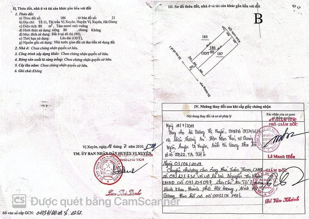 Đất nền Vị Xuyên, Hà Giang 80m² - Lô đất vàng trung tâm, đầu tư sinh lời