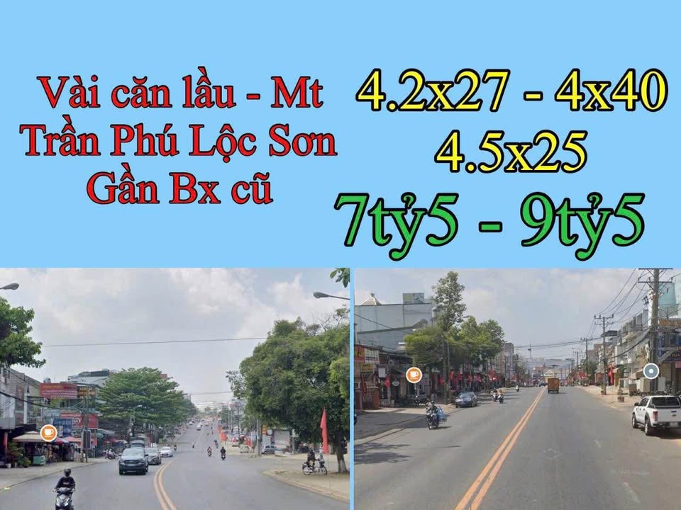 Nhà Mặt Tiền Trần Phú Bảo Lộc 111m² - Giá 7.5 Tỷ - Sổ Hồng Đầy Đủ