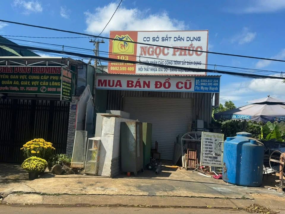 Nhà Mặt Tiền Nguyễn Thiếp - Pleiku 125m² Giá 2.05 Tỷ - Kinh Doanh Đắc Lộc