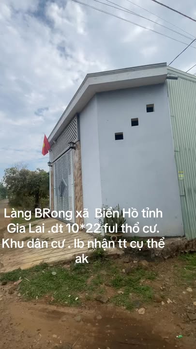 Đất Nền Biển Hồ, Gia Lai: 220m² Thổ Cư, Giá 550 Triệu - Sổ Đỏ Sẵn Sàng