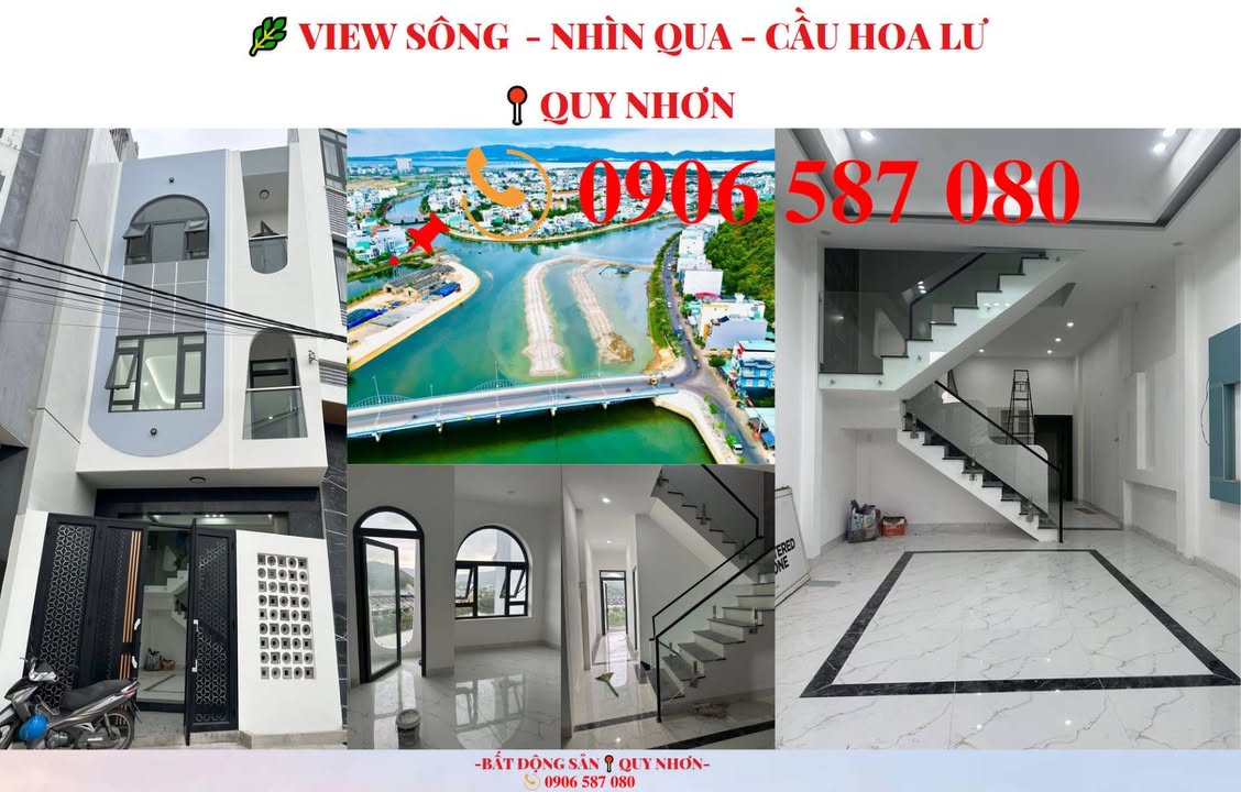 Nhà Mặt Tiền View Sông Hà Thanh, Quy Nhơn - 60.5m², 3PN, 4.89 Tỷ