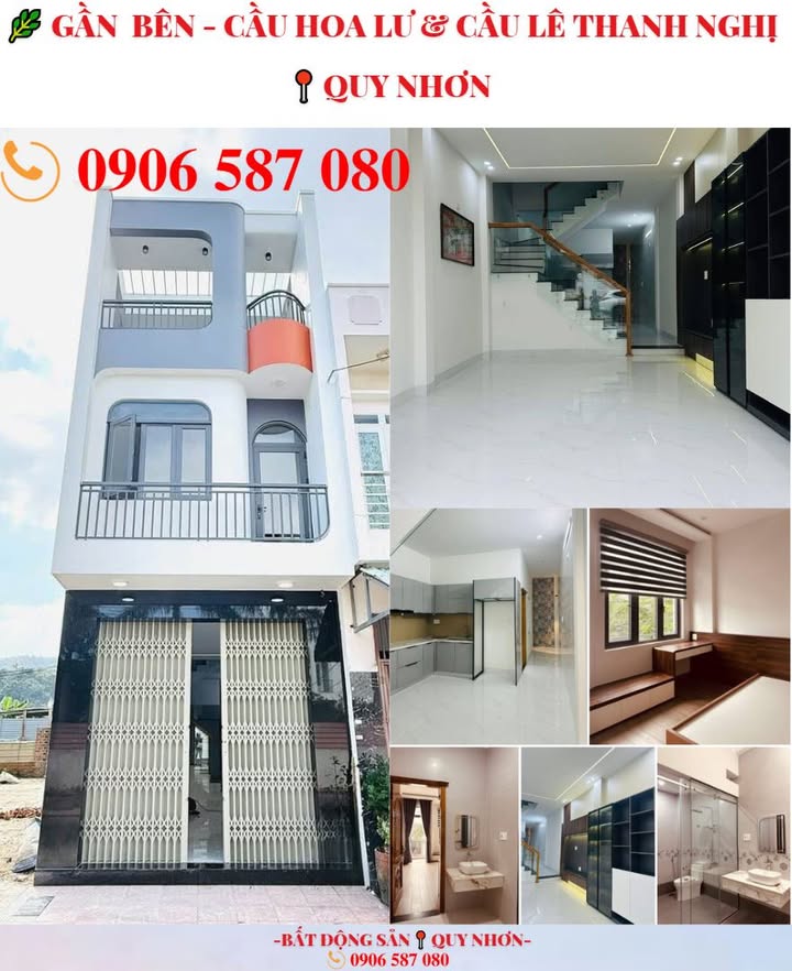 Nhà Mặt Tiền Sông Hà Thanh, Quy Nhơn - 65m² Sổ Hồng, Giá 4.49 Tỷ
