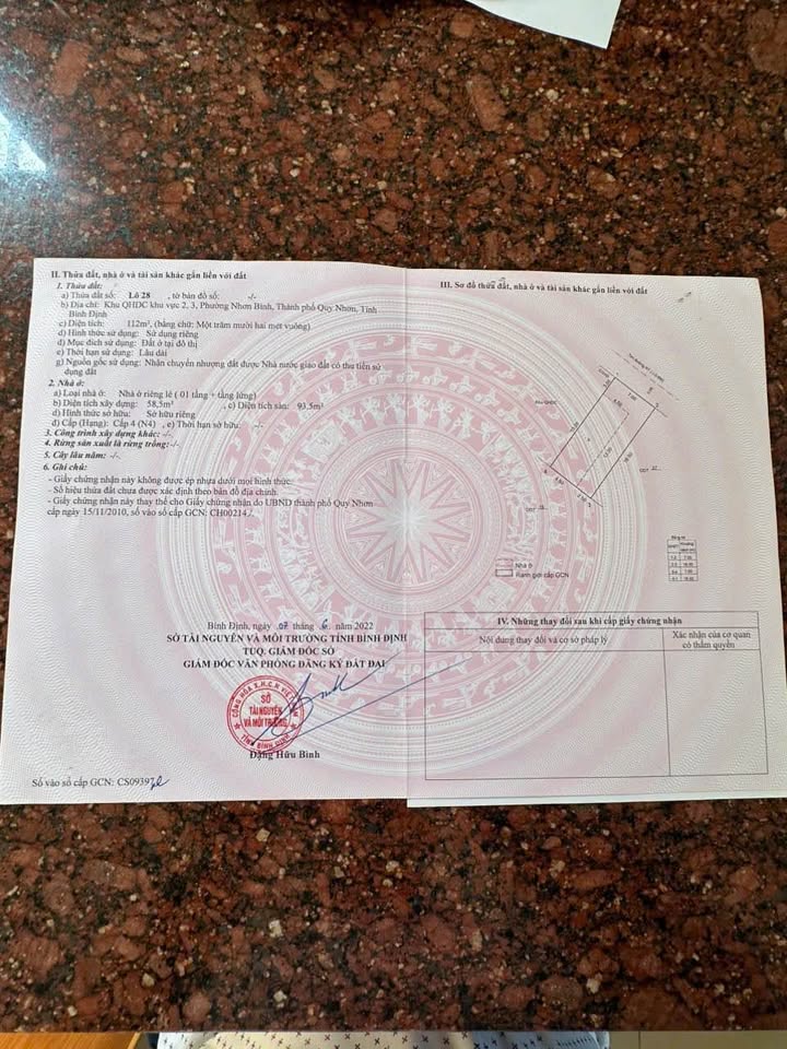 Nhà Cấp 4 Phường Nhơn Bình, Quy Nhơn 112m² Giá 3 Tỷ - Sổ Đỏ Sẵn Sàng