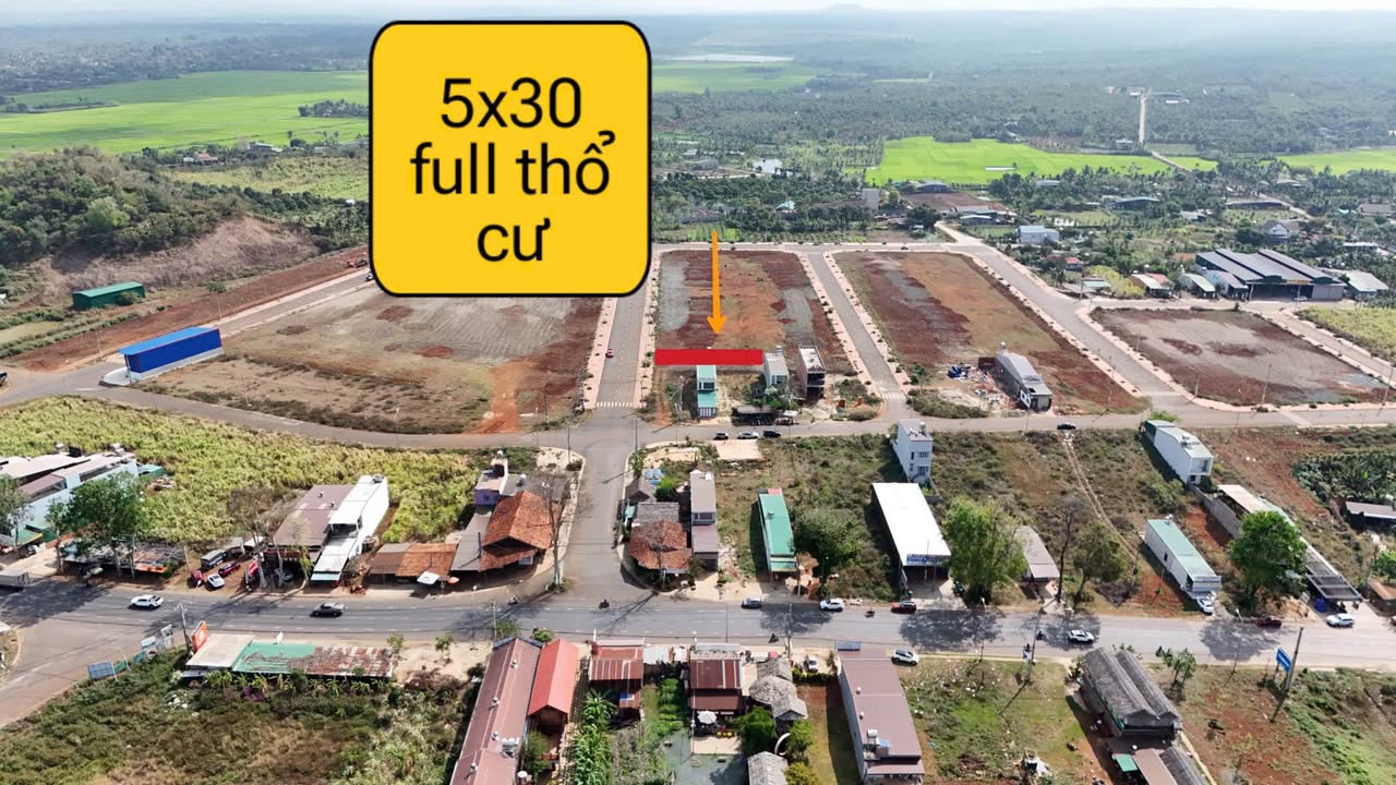 Đất nền Buôn Ma Thuột 150m² - Tiềm năng tăng giá vượt trội!