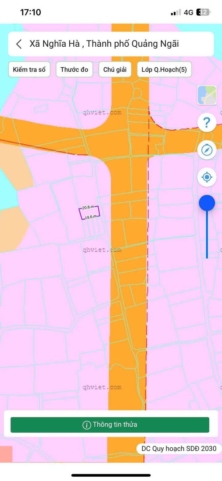 Lô Đất An Phú Quảng Ngãi 197m² - Đất Thổ Cư 100%, Sổ Đỏ Sẵn!