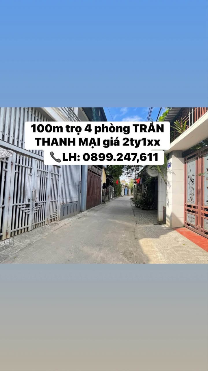 Nhà Trọ 100m² Trần Thanh Mại, P. An Đông, Huế - Giá 2.1 Tỷ