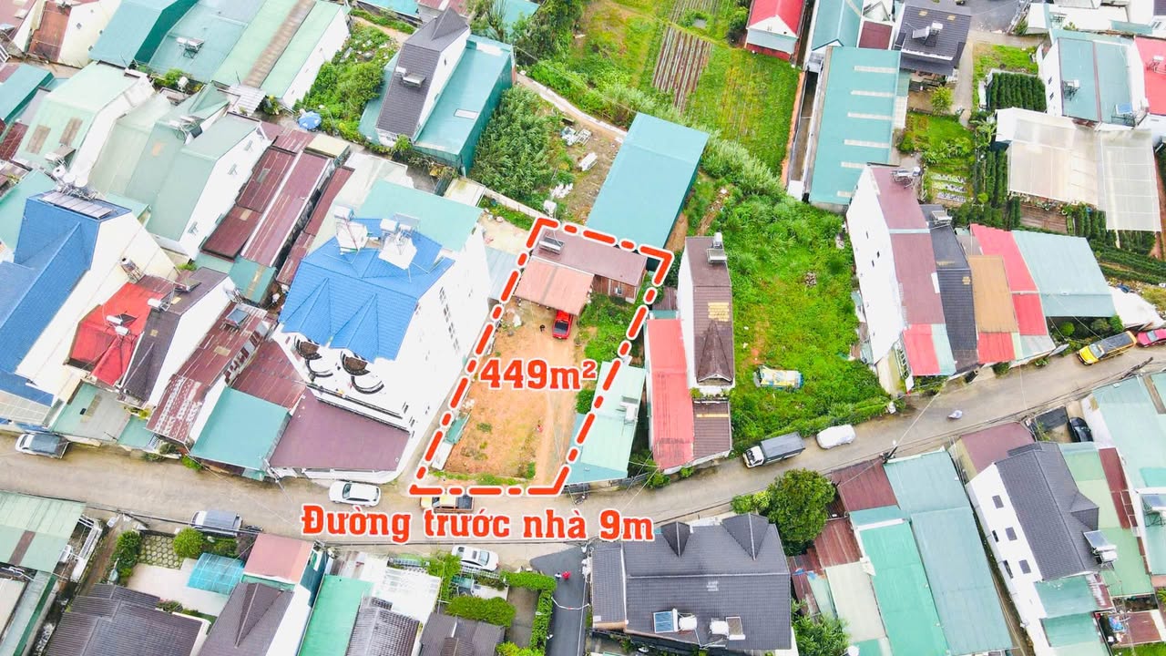 Đất Vàng Kim Đồng Đà Lạt 426m² Sổ Hồng Riêng - View Đẹp