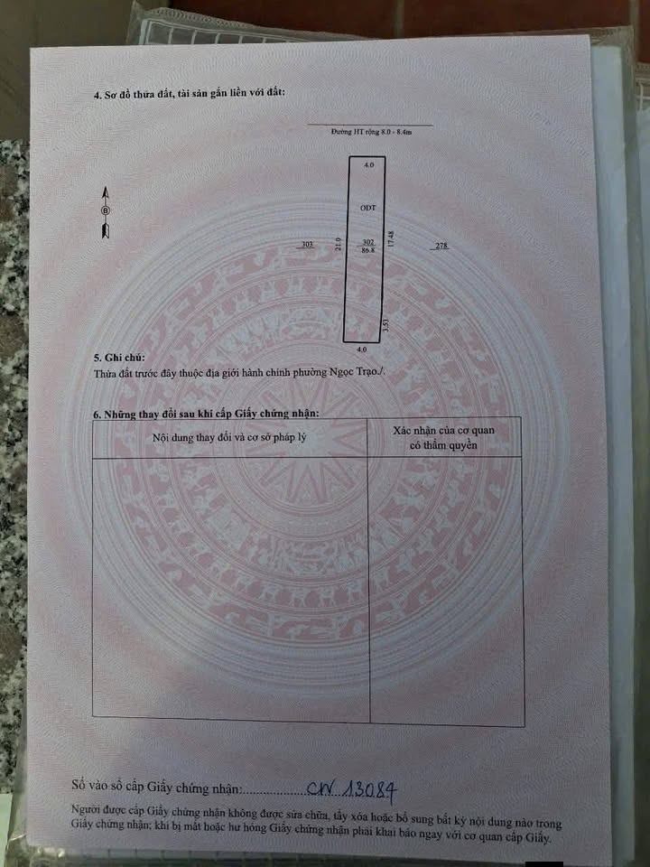 Nhà Phố Đông Vệ, TP. Thanh Hóa - 86.8m² - Ô Tô Vào Nhà - Giá 3.x Tỷ
