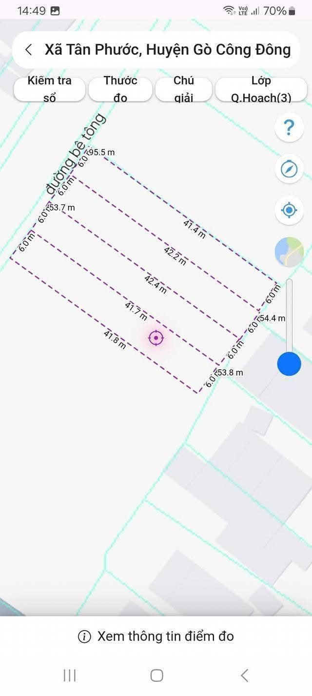 Đất nền Xã Tân Phước, Gò Công Đông - 252m² Sổ đỏ, Giá chỉ 3xx triệu