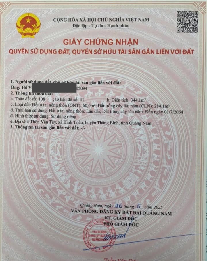 Đất nền Bình Triều 344m² giá chỉ 6xx triệu - Sổ đỏ chính chủ!