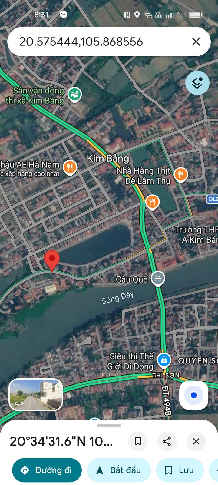 Bán đất Kim Bảng 90m² - Sổ đỏ chính chủ, giá 2.1 tỷ