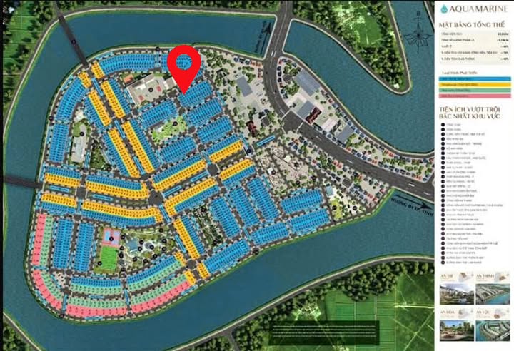 Đất nền Roxliving Aquamarine 108m² giá 1.9 tỷ - Tiềm năng tăng giá!