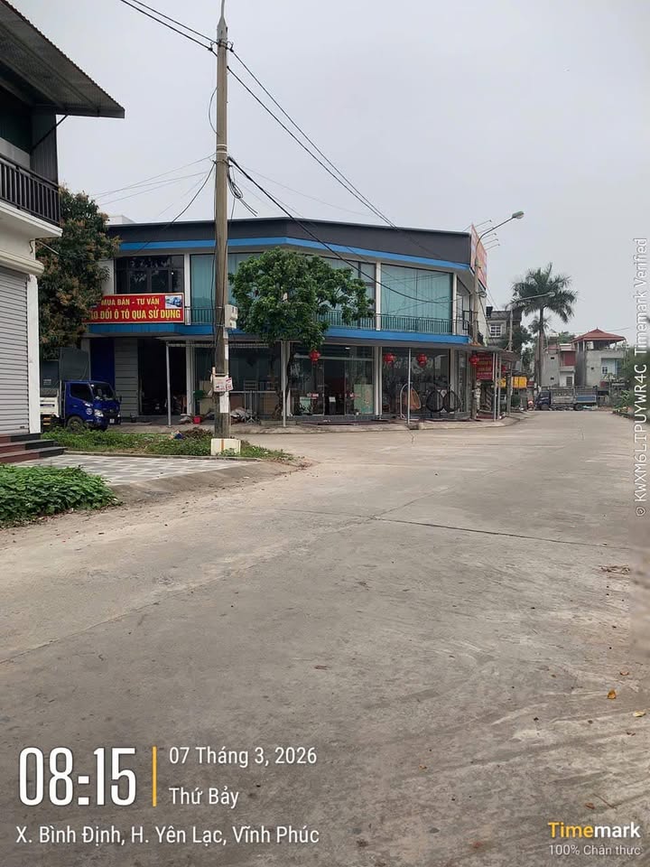 Đất nền Xã Bình Định, Yên Lạc 100m² - Tiềm năng tăng giá!