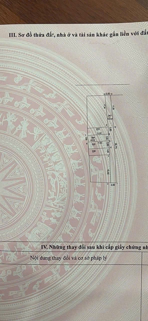 Đất nền Thường Tín 43.8m² - Sổ đỏ chính chủ, giá đầu tư 3.3 tỷ