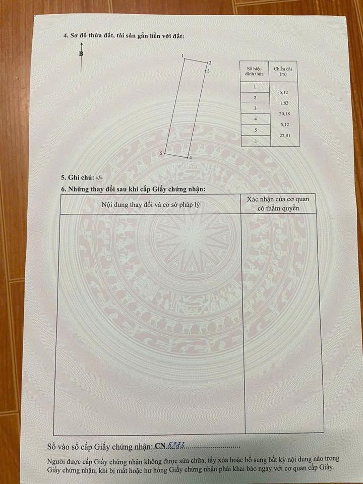 Bán đất nền 120m² Thôn Chi Nhị, Từ Sơn - Đường ô tô, giá 1.1 tỷ