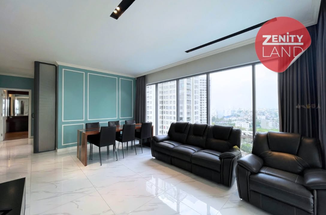 Cho Thuê Căn Hộ Diamond Island Quận 7 - 117m² 3PN, Nội Thất Cao Cấp
