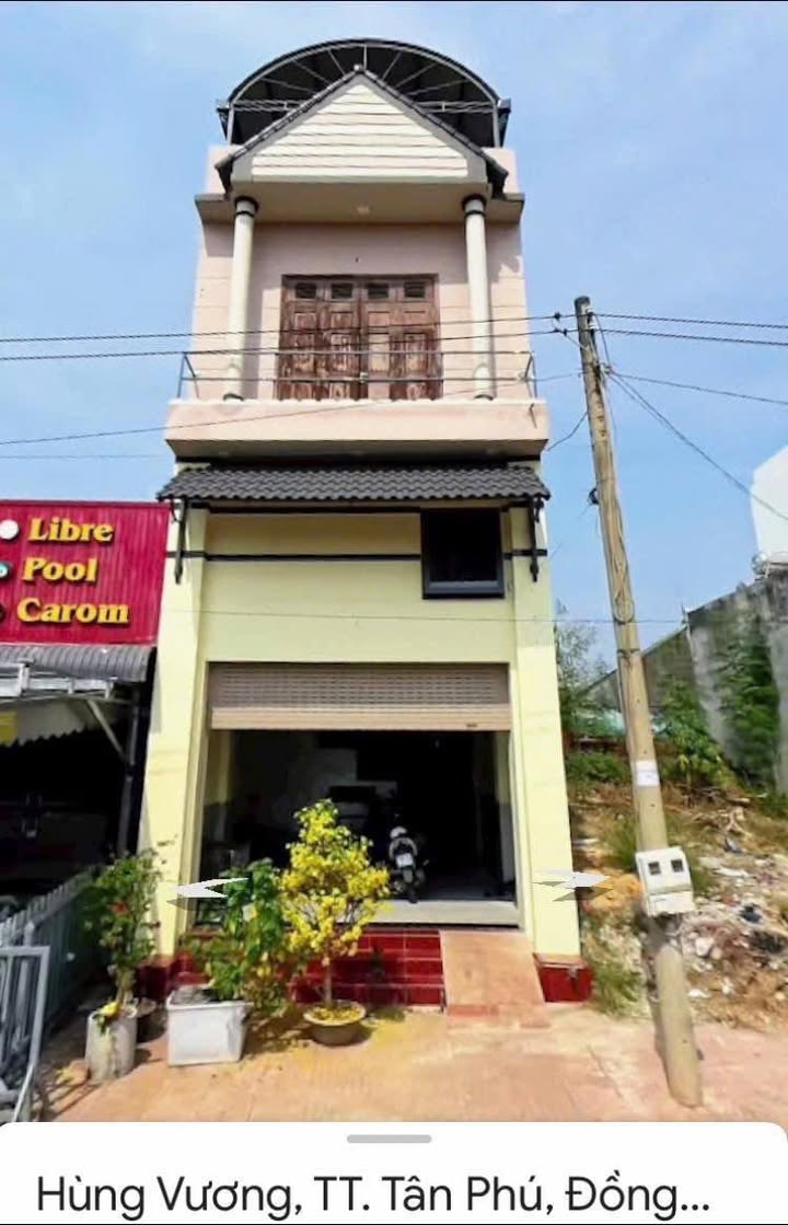 Nhà 2 Lầu 4PN Kinh Doanh Tốt Tại Chợ Đồng Phú - Giá 6 Triệu/Tháng