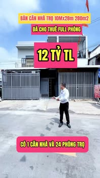 Nhà trọ 280m² Phường An Phú - Full phòng, Thu nhập 40 triệu/tháng