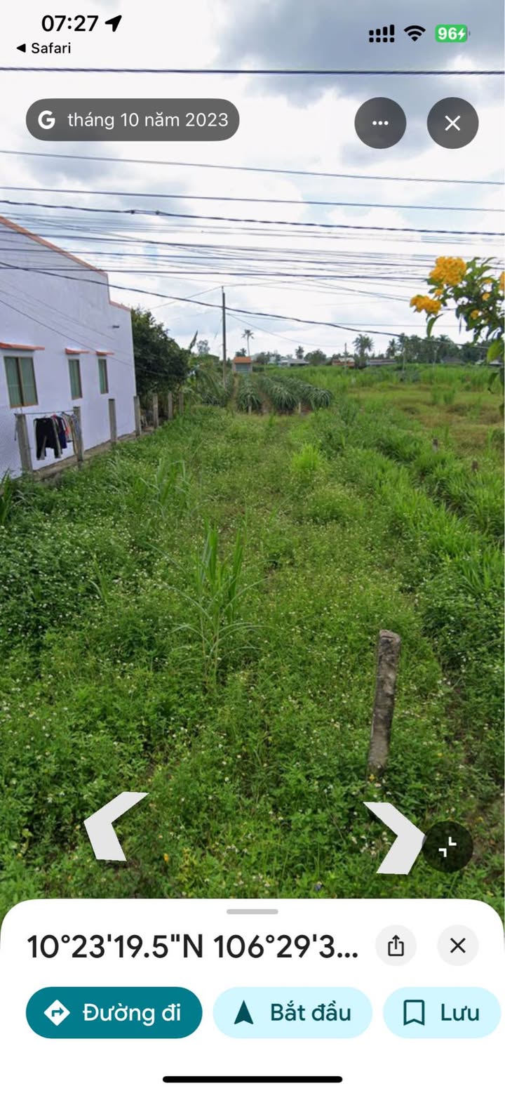 Đất nền Chợ Gạo 257m² giá 800 triệu - Sổ đỏ chính chủ!