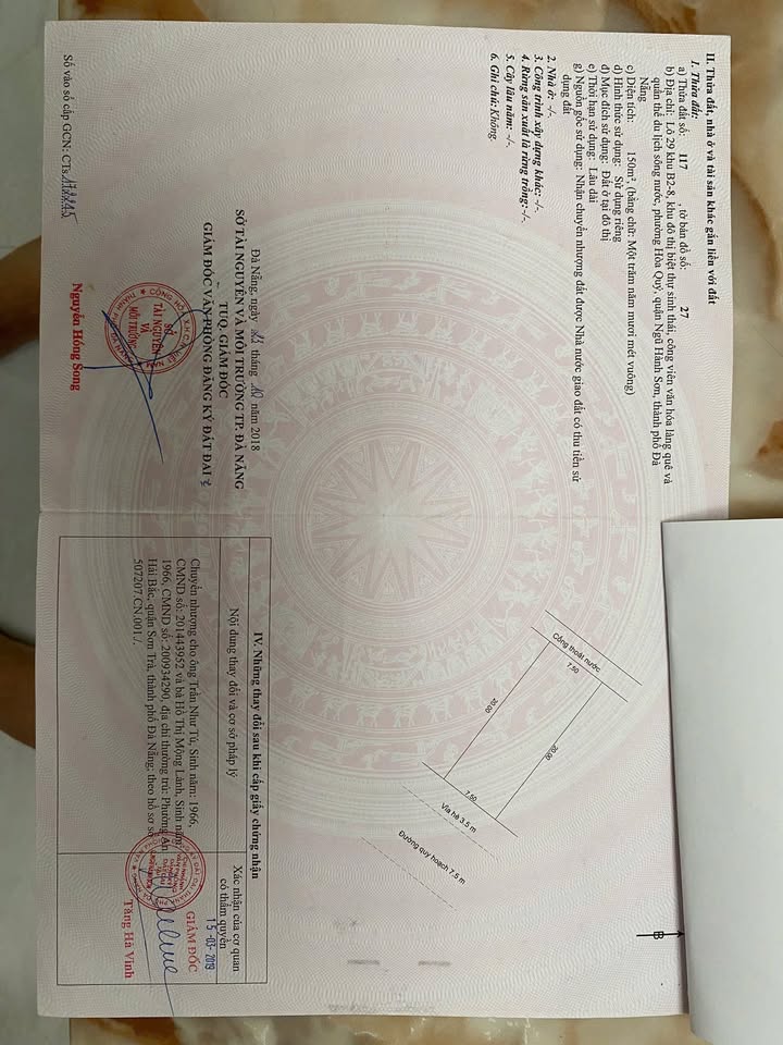 Đất Nền Nam Hòa Xuân Đà Nẵng 150m² - Hướng Đông, Gần 4 Tòa Căn Hộ Sun