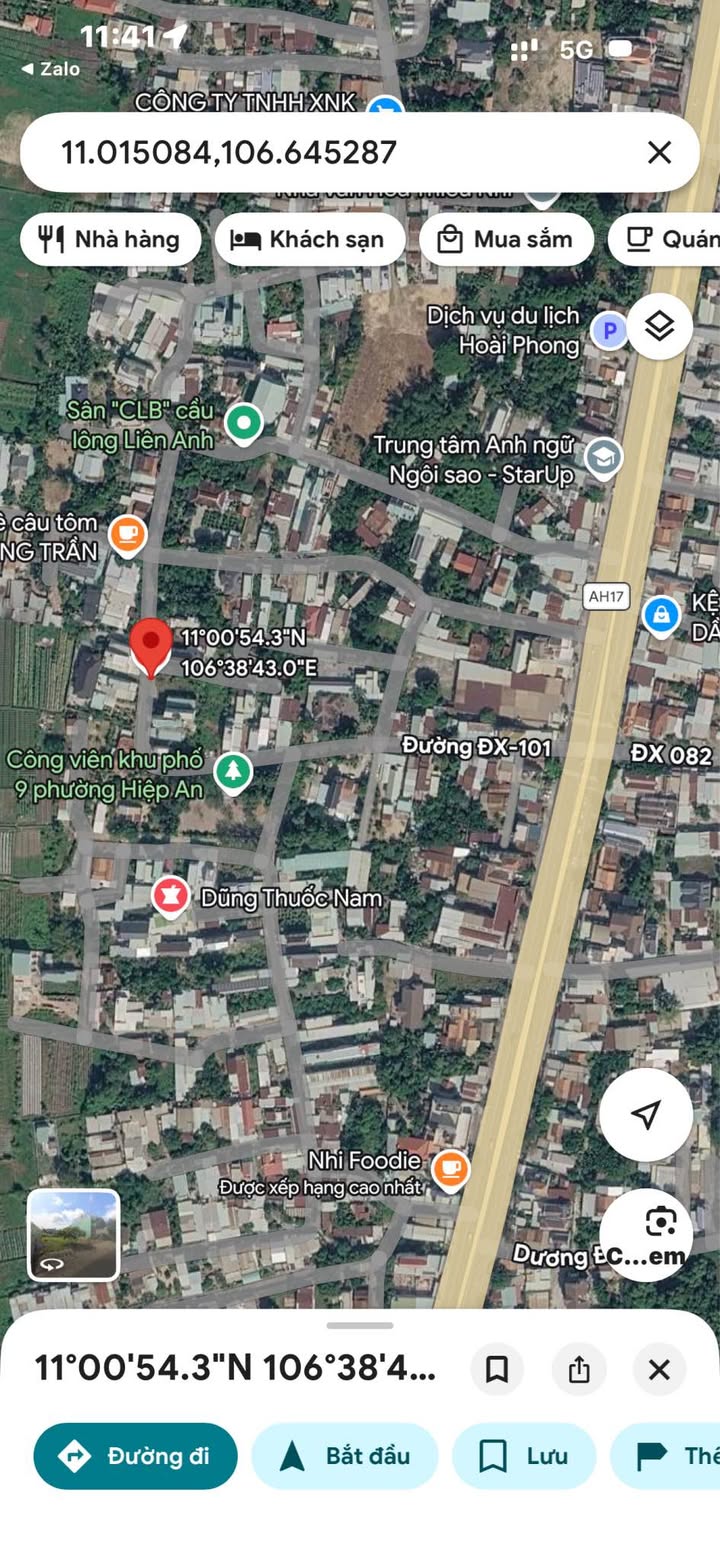 Đất nền Hiệp An 91.7m² - Mặt tiền DX101, Sổ đỏ sẵn sàng